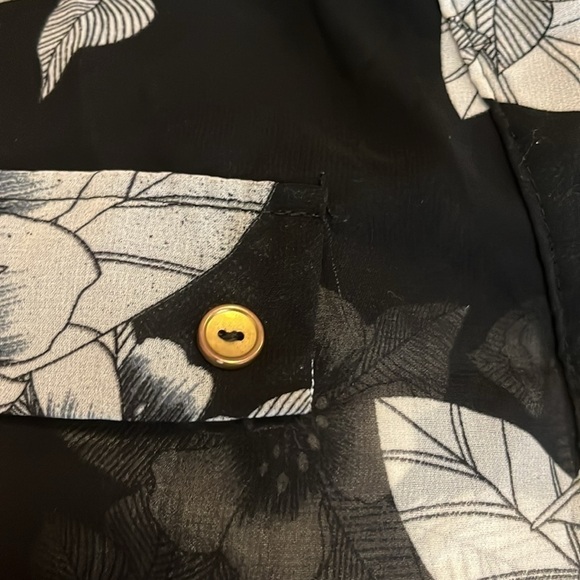 River Island: Floral Sheer  Shirt - Picture 5 of 5
